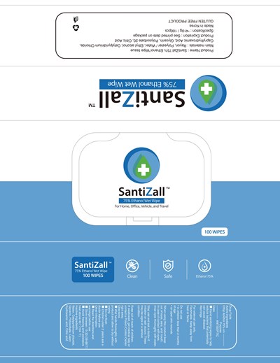 Image Of Packet (Santizall Packet)